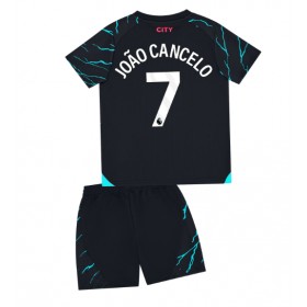 Baby Fußballbekleidung Manchester City Joao Cancelo #7 3rd Trikot 2023-24 Kurzarm (+ kurze hosen)